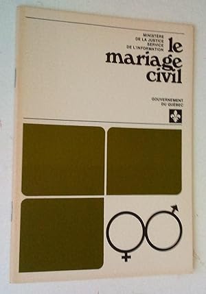 Le Mariage civil