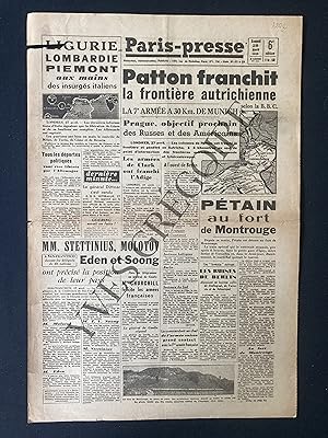 PARIS-PRESSE-N°144-SAMEDI 28 AVRIL 1945