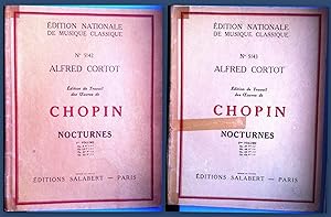 Nocturnes. Partition. Edition nationale de Musique classique.2 volumes.