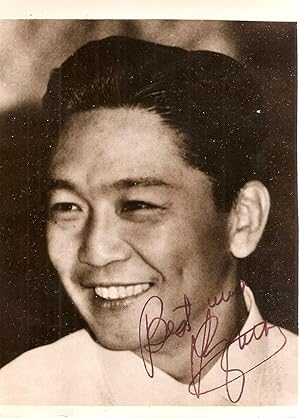 Signed photograph of Ferdinand Marcos
