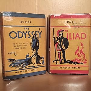 The Iliad and The Odyssey ( two books )