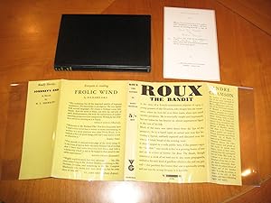 Roux The Bandit (First Uk Edition, Fine In Fine Jacket, With Advance Review Slip)