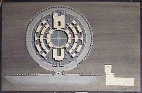 Design for the Cal Aero Academy, Oxnard California. Plan.