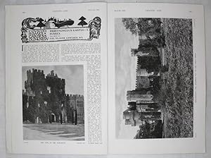 Original Issue of Country Life Magazine Dated March 9th 1918 with a Main Feature on Herstmonceux ...