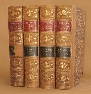 HISTORY OF ENGLISH LITERATURE (4 Volumes, complete) Translated from the French by H. Van Laun