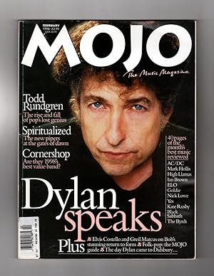 Mojo - The Music Magazine. February, 1998. Issue 51. Bob Dylan Cover. Todd Rundgren, Elvis Costel...