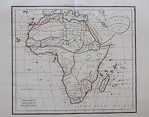 Afrique divisée en ses principaux États (Africa).