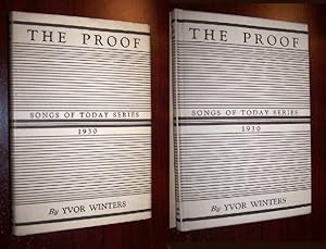 THE PROOF - SONGS OF TODAY SERIES 1930