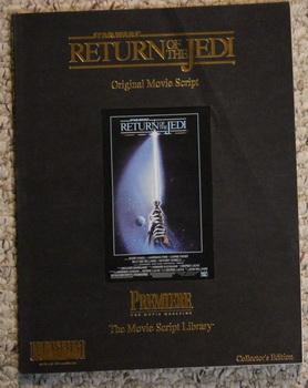Star Wars - Return of the Jedi - Original Movie Script - Premiere the Movie Magazine; The Movie S...