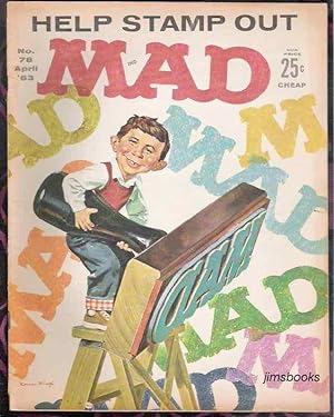 Mad Magazine No 78 April 1963