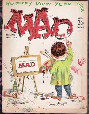 Mad Magazine No 76 January 1963