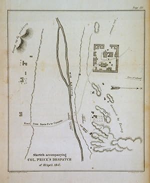 Sketch accompanying Col. Price's Despatch of 18 April. 1847