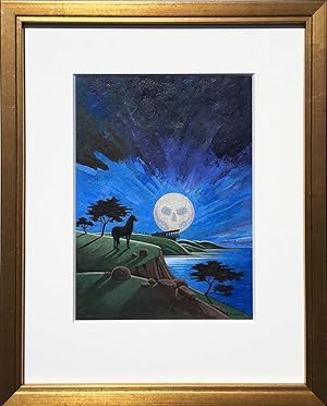 Moonblind: Original Painting + First Edition [2 items]