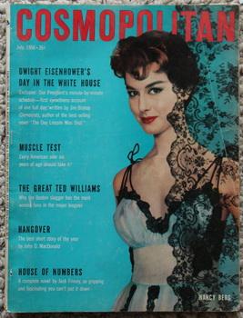 COSMOPOLITAN MAGAZINE (July 1956; Volume-141 #1); Nancy Berg Photo on Cover; A Day with Dwight D....