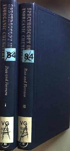 Spectroscopy in Inorganic Chemistry (2 vols.cpl./ 2 Bände KOMPLETT)