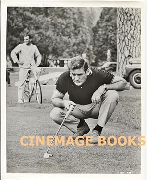 Candid Original Still of Rod Taylor Playing Golf and Letting it All Hang Out