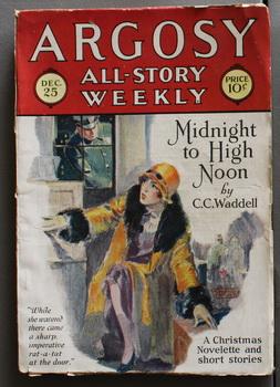 ARGOSY- ALL-STORY WEEKLY Pulp magazine. December 25, 1926. >>> Christmas & Santa Claus Issue.
