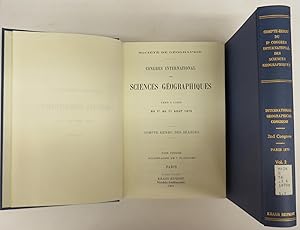 Congres International des sciences geographiques tenu a Paris du 1st Au 11 Auot 1875 [Internation...
