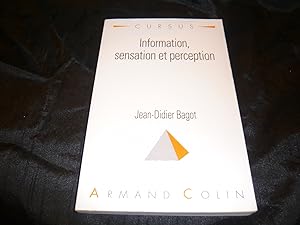 Information, Sensation Et Perception