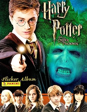 Harry Potter And The Order Of The Phoenix. Sticker Album :