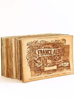 France-Album. Publication Mensuelle. Paniconographie de la France. [ Lot de 41 numéros dont les 3...
