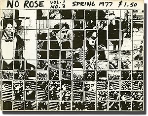 No Rose: Vol. 1 Issue 3, Spring 1977 (First Edition, inscribed by Yvonne Rainer)