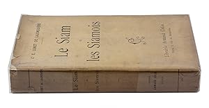 Le Siam et les Siamois.Paris, Armand Colin (colophon: printed by Charles Hérissey), 1906. 8vo. Or...