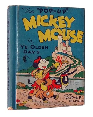 Mickey Mouse in "Ye Olden Days" with "Pop-Up Picture". (The Midget Pop-Up Book)