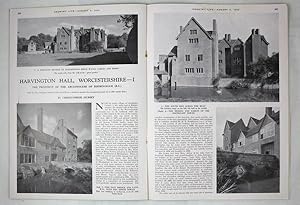 Original Issue of Country Life Magazine Dated August 4th 1944, with a Main Feature on Harvington ...