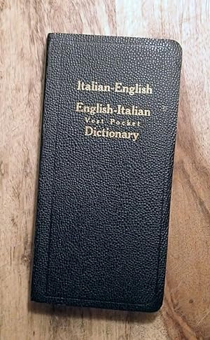 ITALIAN-ENGLISH /ENGLISH-ITALIAN VEST POCKET DICTIONARY