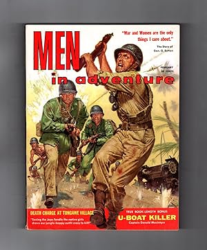 Men in Adventure - February, 1960. Vintage Men's Interest Pulp Magazine. Treasure Diving; Matsin ...