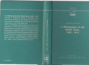 A BIBLIOGRAPHY OF THE BRITISH ARMY 1660 -1914