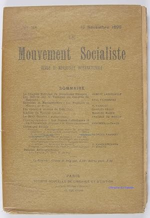 Le mouvement socialiste n°21 - 15 Novembre 1899