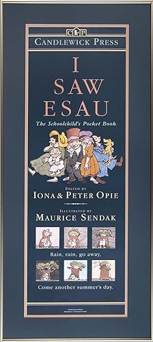 I Saw Esau: Framed poster for the book