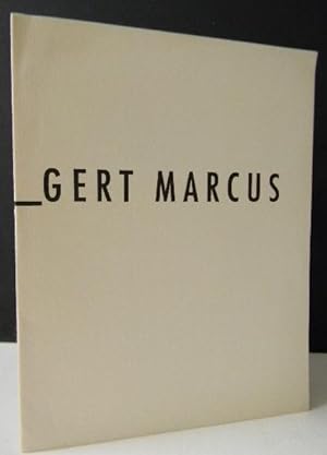 GERT MARCUS. Catalogue exposition Gert Marcus chez Colette Allendy du 13 avril au 5 mai 1956.