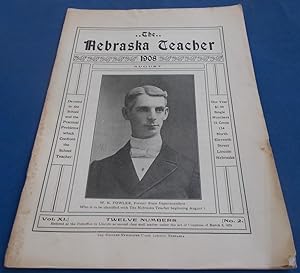 The Nebraska Teacher (August 1908) Magazine: The Official Organ of the State Department of Educat...