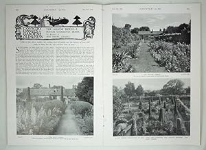 Original Issue of Country Life Magazine Dated May 16th 1931, with a Main Feature on The Manor Hou...
