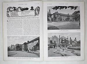 Original Issue of Country Life Magazine Dated November 17th 1928, with a Main Feature on The Coll...