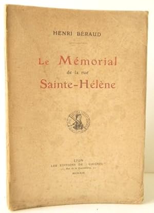 LE MEMORIAL DE LA RUE SAINTE-HELENE.