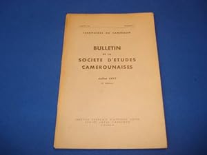 Bulletin de la Société d'Etudes Camerounaises. Territoires du Cameroun