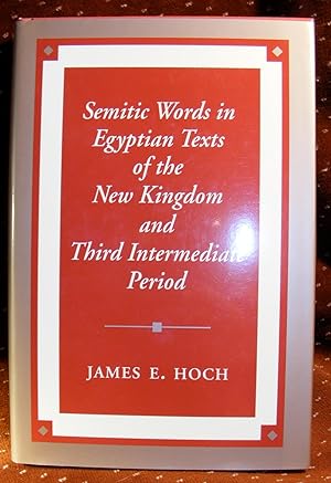 Semitic Words in Egyptian Texts of the New Kingdom and Third Intermediate Period (Princeton Legac...