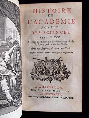 Histoire de l'Académie royale des sciences. Année 1700