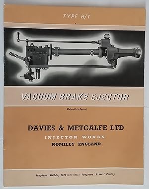 Vacuum Brake Ejector Type H/T