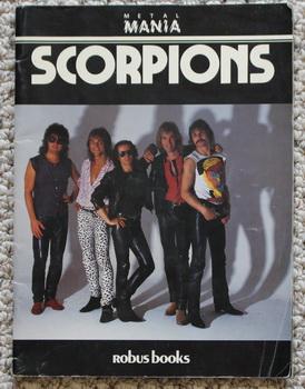 Metal Mania Scorpions (with Detached insert poster)
