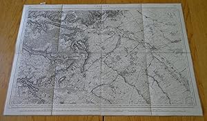 Carte géographique de Châlons-sur-Marne et ses environs, 1834