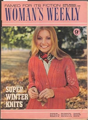 Woman's Weekly Magazine 22nd November 1969