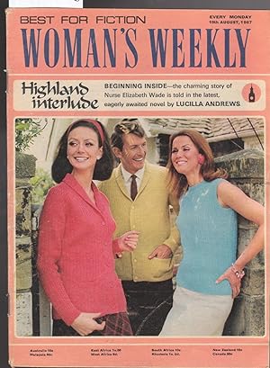 Woman's Weekly Magazine 19th August 1967