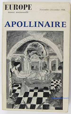 Europe n°451-452 Apollinaire
