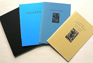 Set of books: 'Islands: three poems', 'Birdsong and Water'; and 'Nature Studies'.