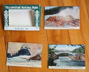 Yellowstone National Park: 20 colored miniatures, series A